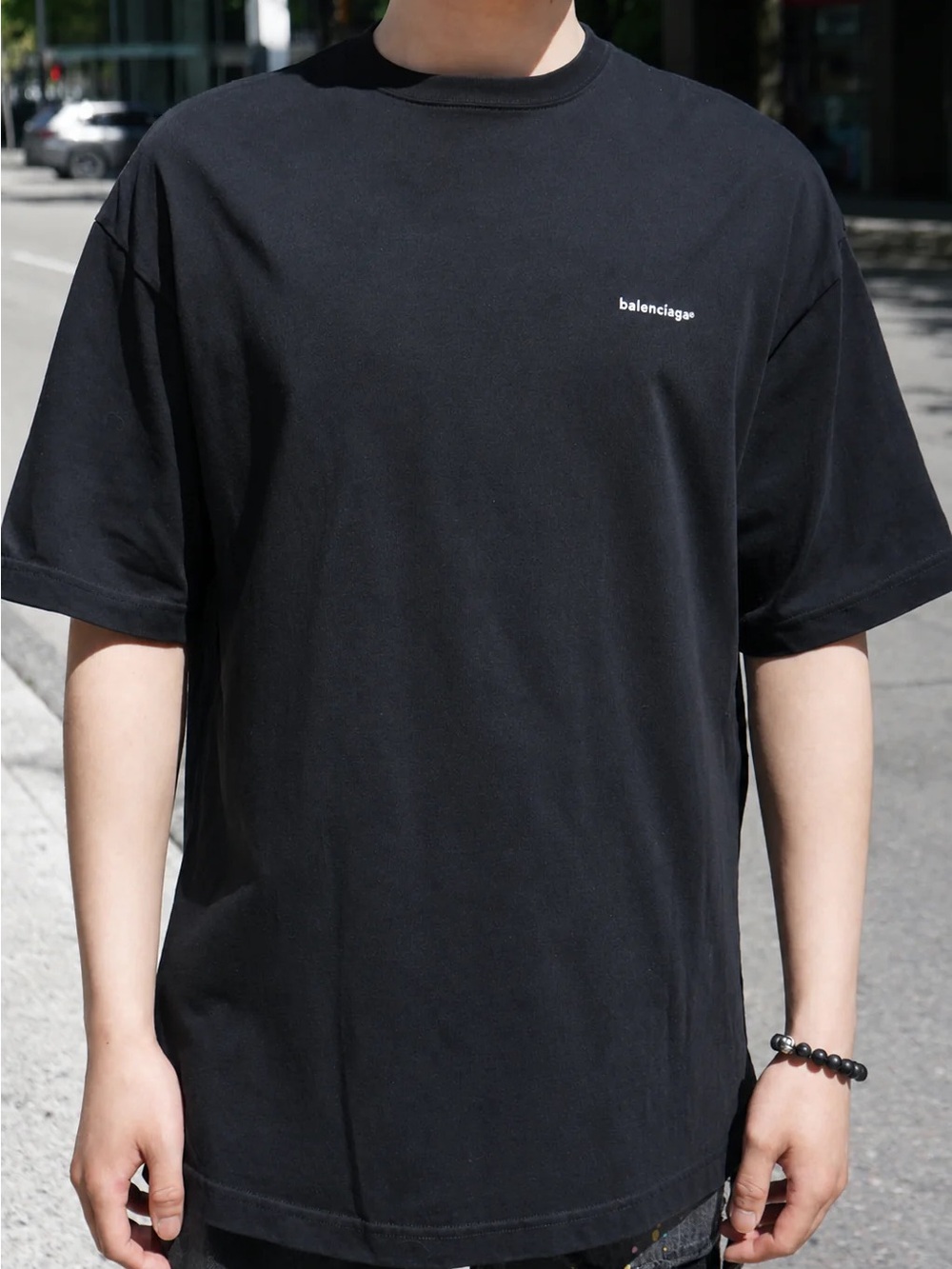 Balenciaga Classic Logo T-Shirt Black Size XS